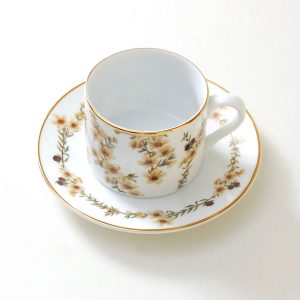manuka カップ＆ソーサー gold