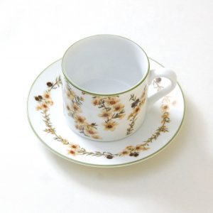 manuka カップ＆ソーサー green